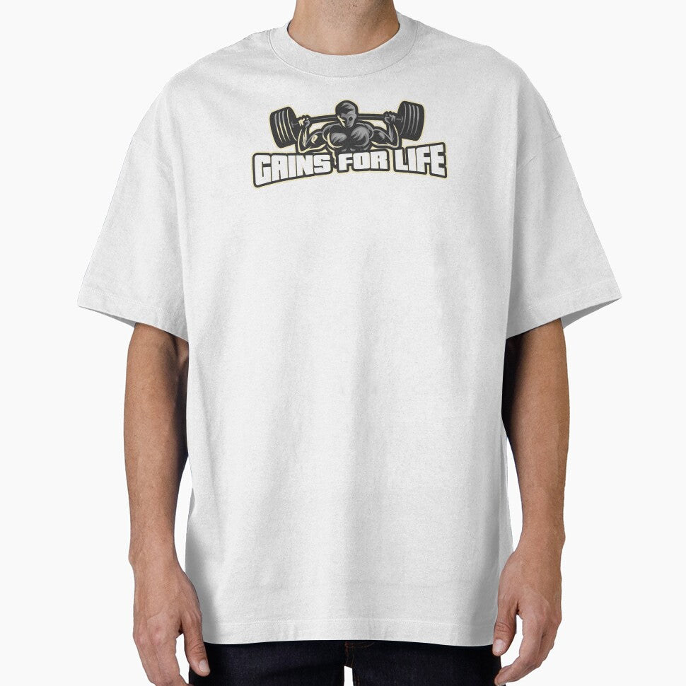 Gains for Life by spokoandstuff T-Shirts, Hoodie, Sweatshirt | BlankRebels.com (Image 1)