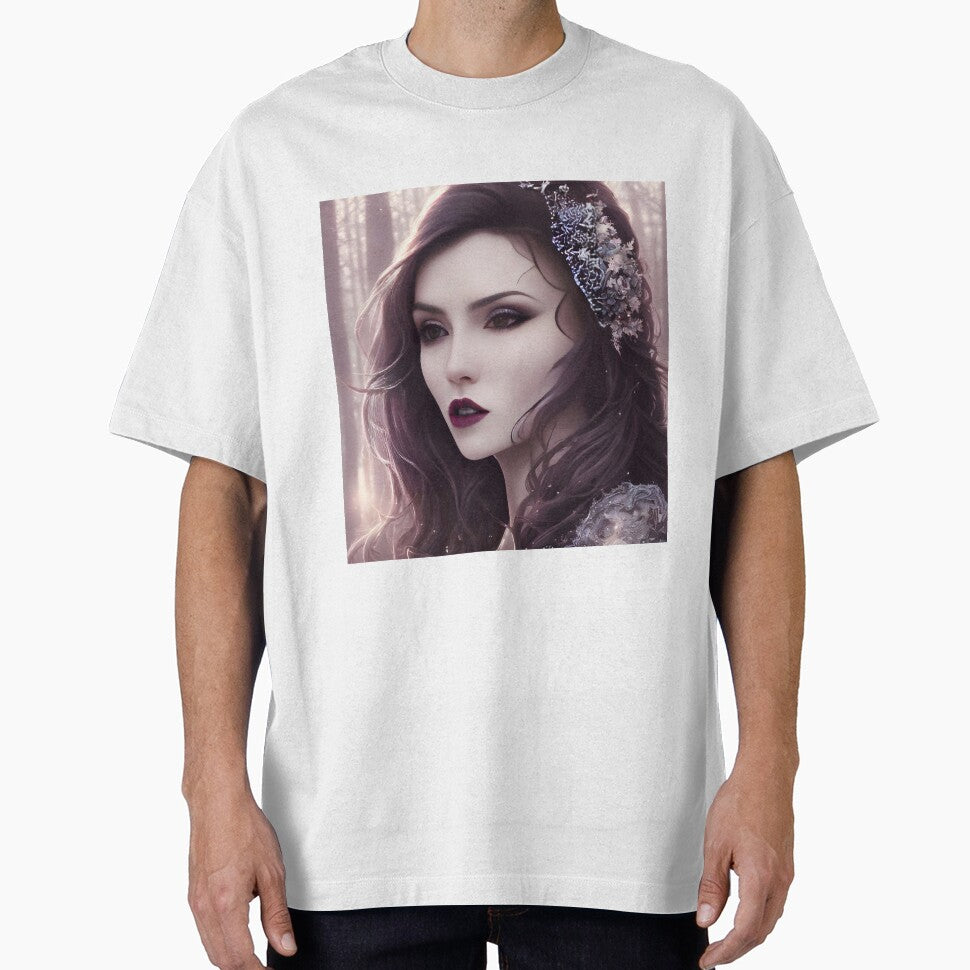 Sveta in the Forest by @adorcharm Modern & Classic AI Art T-Shirts, Hoodie, Sweatshirt | BlankRebels.com (Image 1)