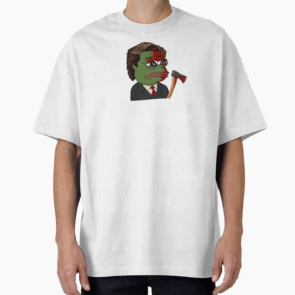 Patrick Bateman Pepe American Psycho by ASamArt T-Shirts, Hoodie, Sweatshirt | BlankRebels.com (Image 1)
