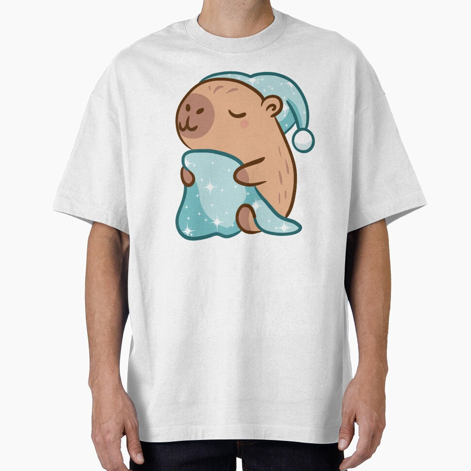 Comfy Capybara: Sweet Dreams & Starry Blankets by LYAN-STORE T-Shirts, Hoodie, Sweatshirt | BlankRebels.com (Image 1)