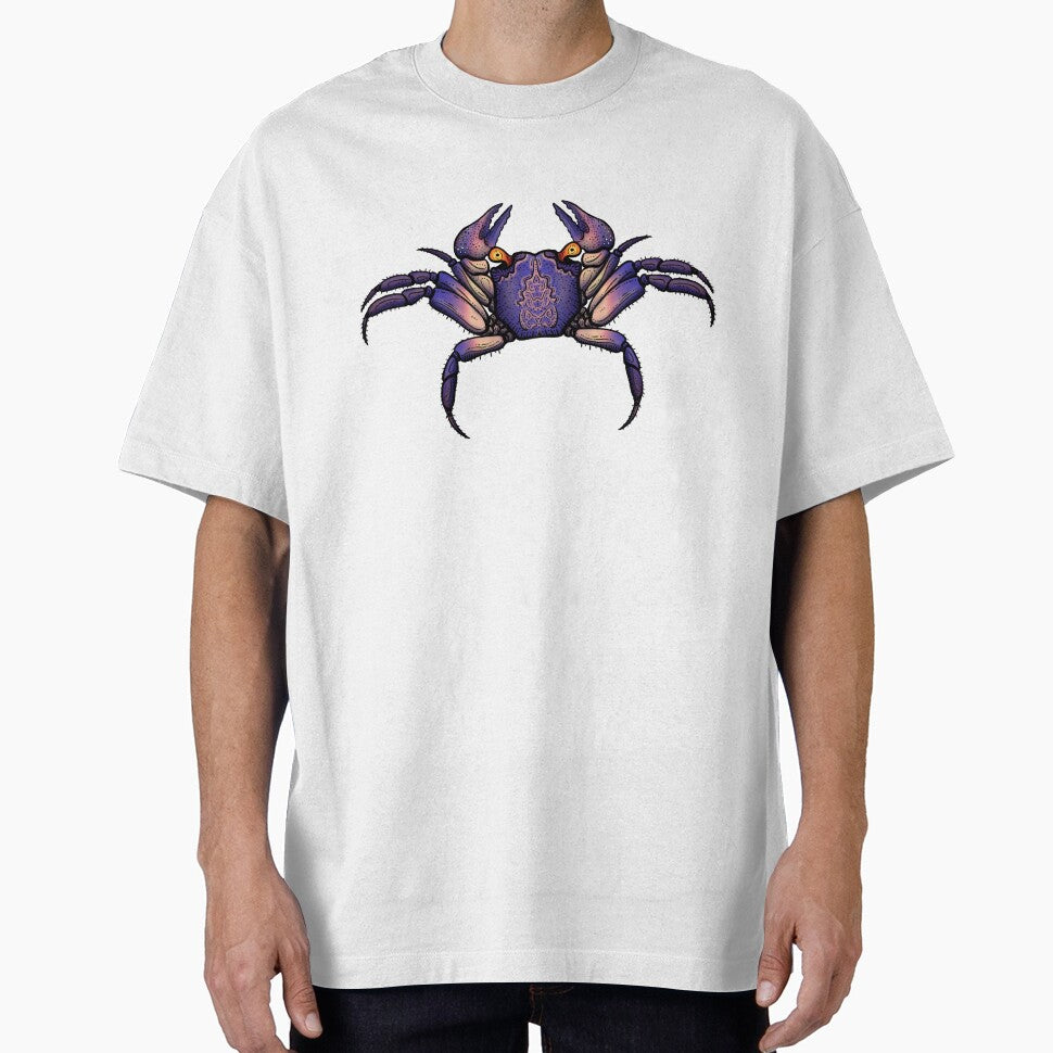 Vampire Crab Purple & Peach by porpoisefully T-Shirts, Hoodie, Sweatshirt | BlankRebels.com (Image 1)