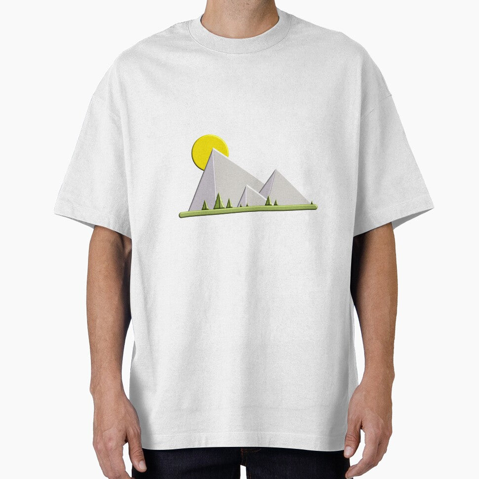 Abstract Mountain Scenery by onjcdesign T-Shirts, Hoodie, Sweatshirt | BlankRebels.com (Image 1)