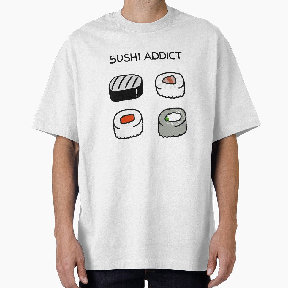 Sushi Addict by artcultreone T-Shirts, Hoodie, Sweatshirt | BlankRebels.com (Image 1)