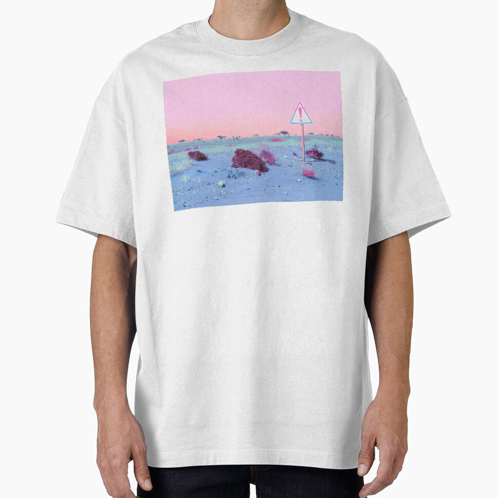 Colorful Retro Vaporwave Landscape by Peekonet T-Shirts, Hoodie, Sweatshirt | BlankRebels.com (Image 1)