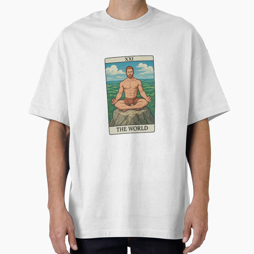 Tarot Card - XXI - The World - Auburn by step10studio T-Shirts, Hoodie, Sweatshirt | BlankRebels.com (Image 1)