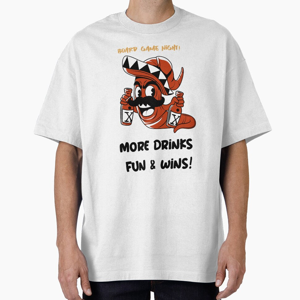 Board Game Night! More Drinks, Fun & Wins by BestMerchnTees T-Shirts, Hoodie, Sweatshirt | BlankRebels.com (Image 1)