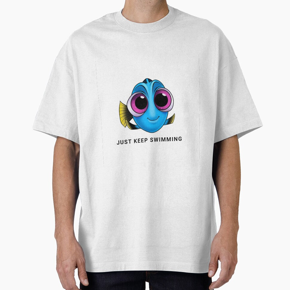 just keep swimming dory design by laraloosbergh T-Shirts, Hoodie, Sweatshirt | BlankRebels.com (Image 1)
