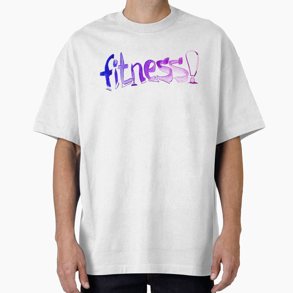 Fitness watercolor lettering |  Fitness word lettering by lausn