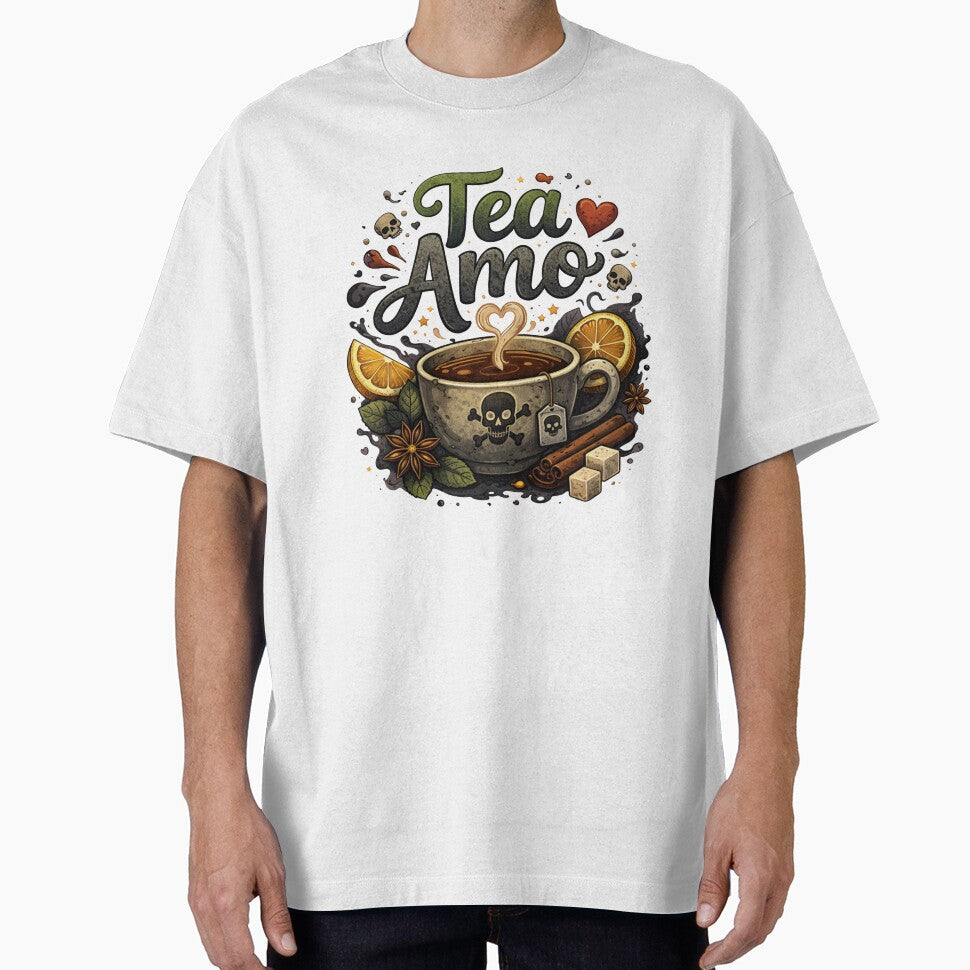 Tea Amo – Dark Tea Lover Aesthetic by FeelCreations T-Shirts, Hoodie, Sweatshirt | BlankRebels.com (Image 1)