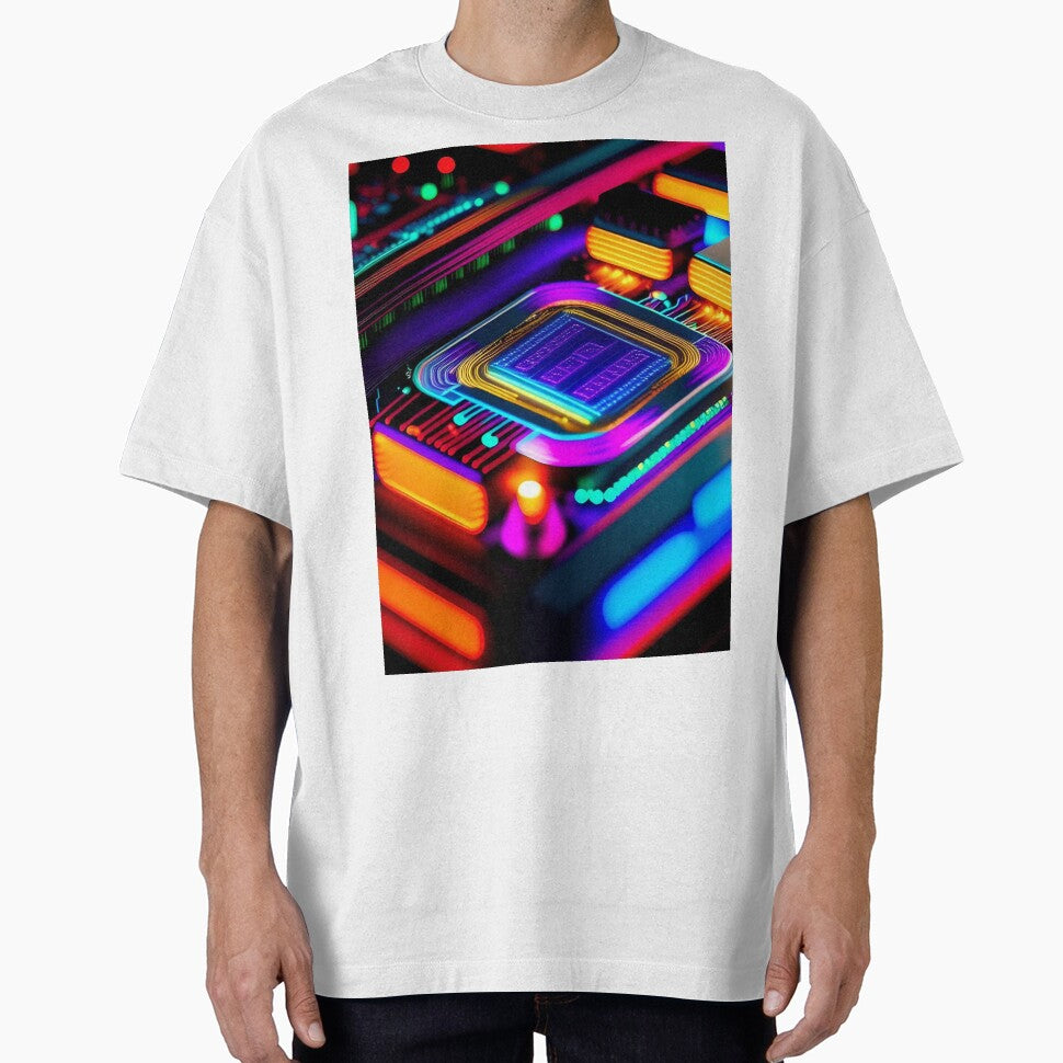 Digital Tech Abstract Art by Esterlane T-Shirts, Hoodie, Sweatshirt | BlankRebels.com (Image 1)