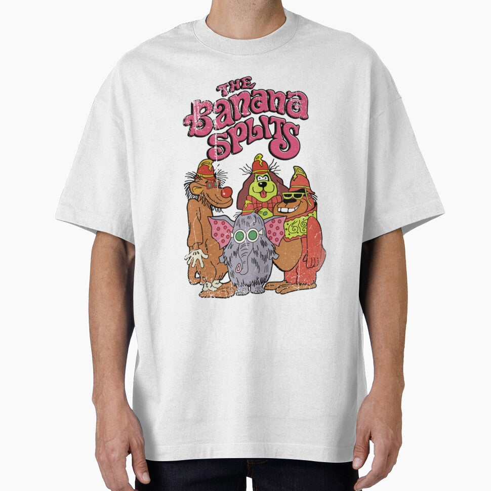 Distressed Vintage Style Banana Splits by HeberJones T-Shirts, Hoodie, Sweatshirt | BlankRebels.com (Image 1)