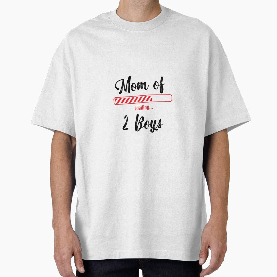 mom of 2 boys, mom of two boys, mom gifts by Agha-Arts T-Shirts, Hoodie, Sweatshirt | BlankRebels.com (Image 1)