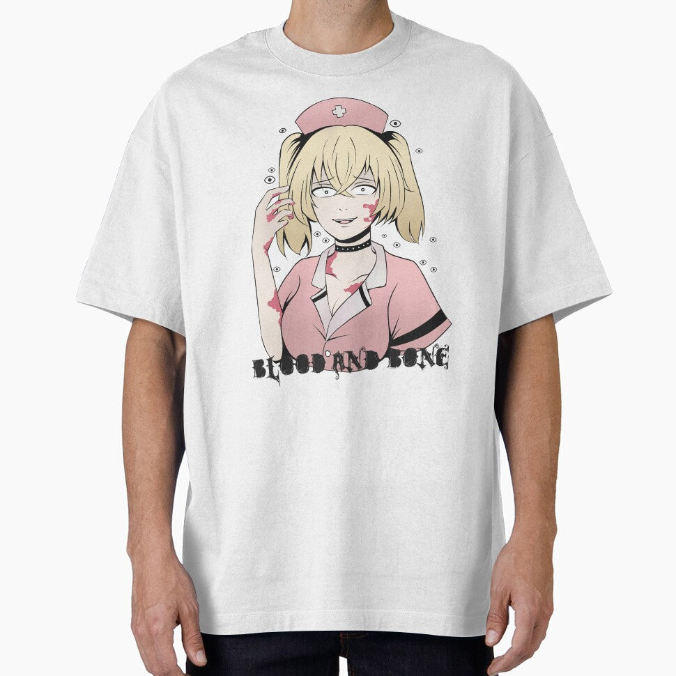Anime nurse, Gothic anime by JuliaPop T-Shirts, Hoodie, Sweatshirt | BlankRebels.com (Image 1)