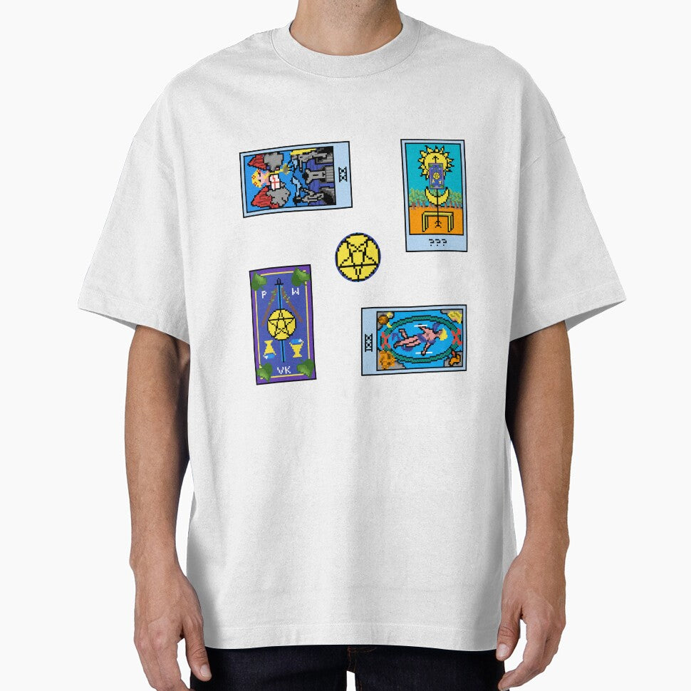 Pixel Waite Tarot - 73rd Sticker Pack and Magnets by Pixel Waite T-Shirts, Hoodie, Sweatshirt | BlankRebels.com (Image 1)