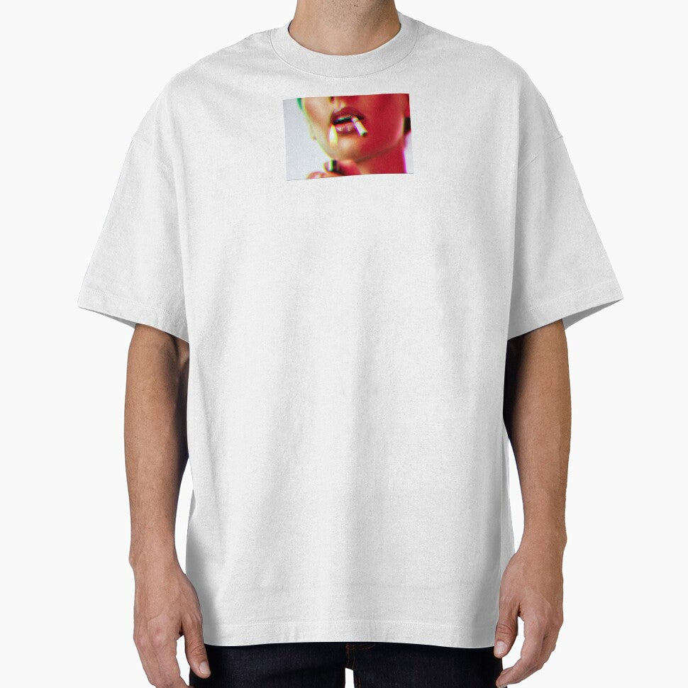 Aesthetic woman smoking by eLeNaLoVeSgLeE T-Shirts, Hoodie, Sweatshirt | BlankRebels.com (Image 1)