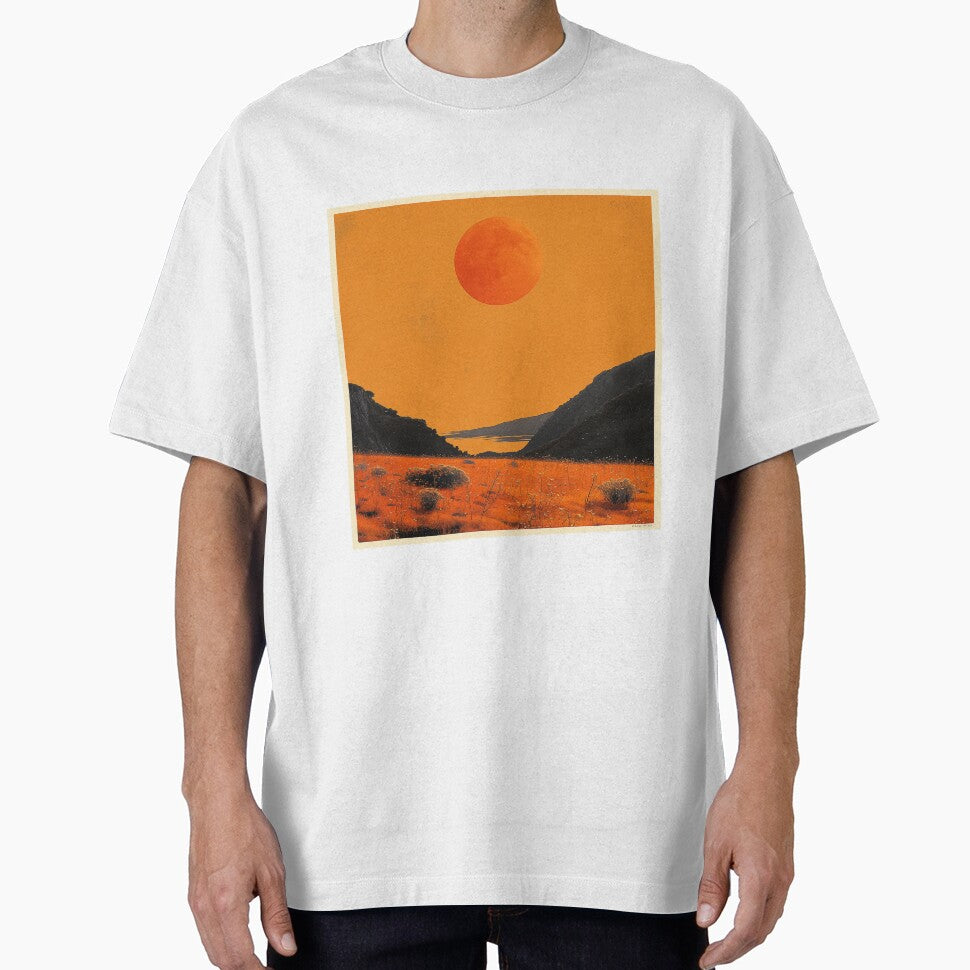 Large sun in a mountain field by Zen Lael T-Shirts, Hoodie, Sweatshirt | BlankRebels.com (Image 1)