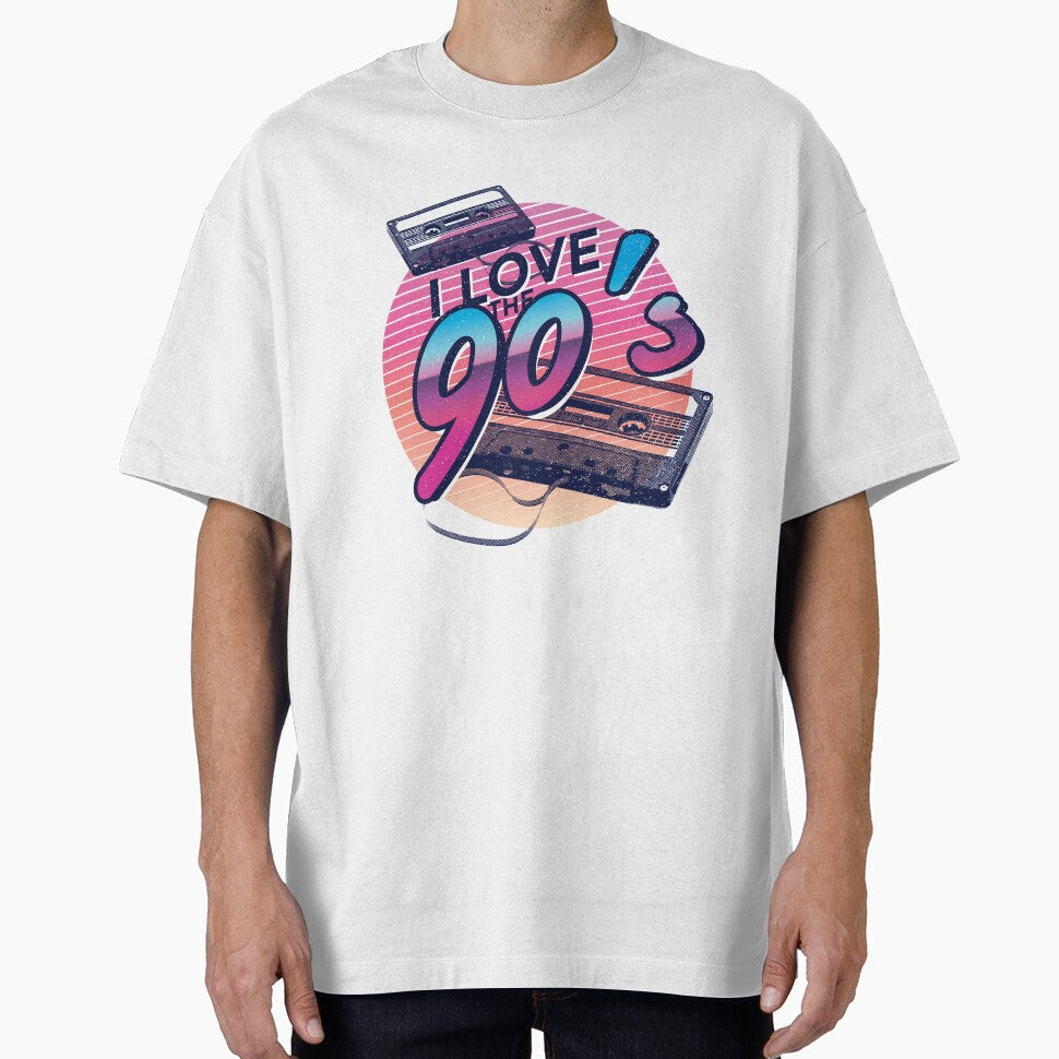 I Love The 90's - 90s Retro Party Nostalgia by AaaleXX T-Shirts, Hoodie, Sweatshirt | BlankRebels.com (Image 1)
