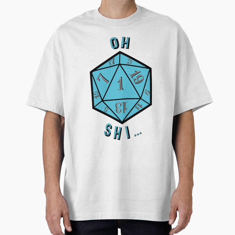 Critical Fail Dungeons and Dragons D20 Dice Cyan by Geek-Shack T-Shirts, Hoodie, Sweatshirt | BlankRebels.com (Image 1)