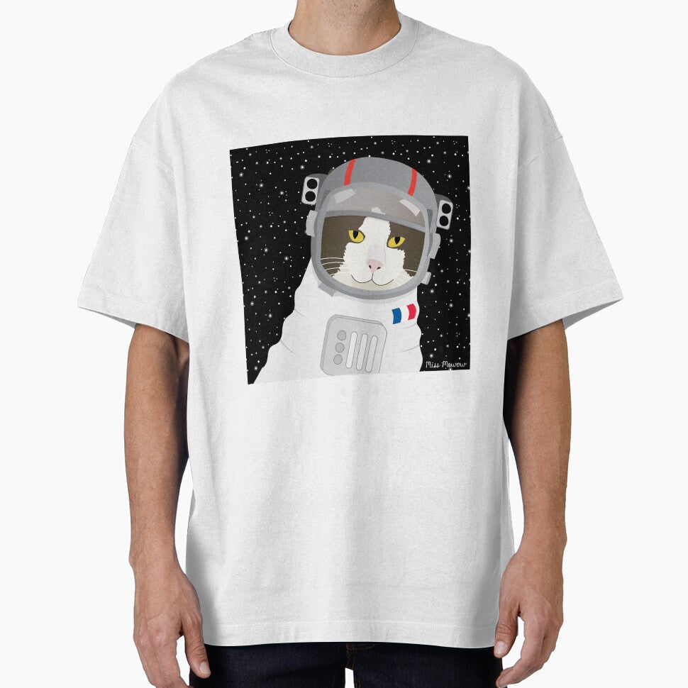 The First Cat Into Outer Space by skeierleber4327 T-Shirts, Hoodie, Sweatshirt | BlankRebels.com (Image 1)