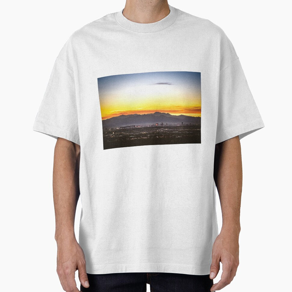 sunset mountains by Yaa2 T-Shirts, Hoodie, Sweatshirt | BlankRebels.com (Image 1)