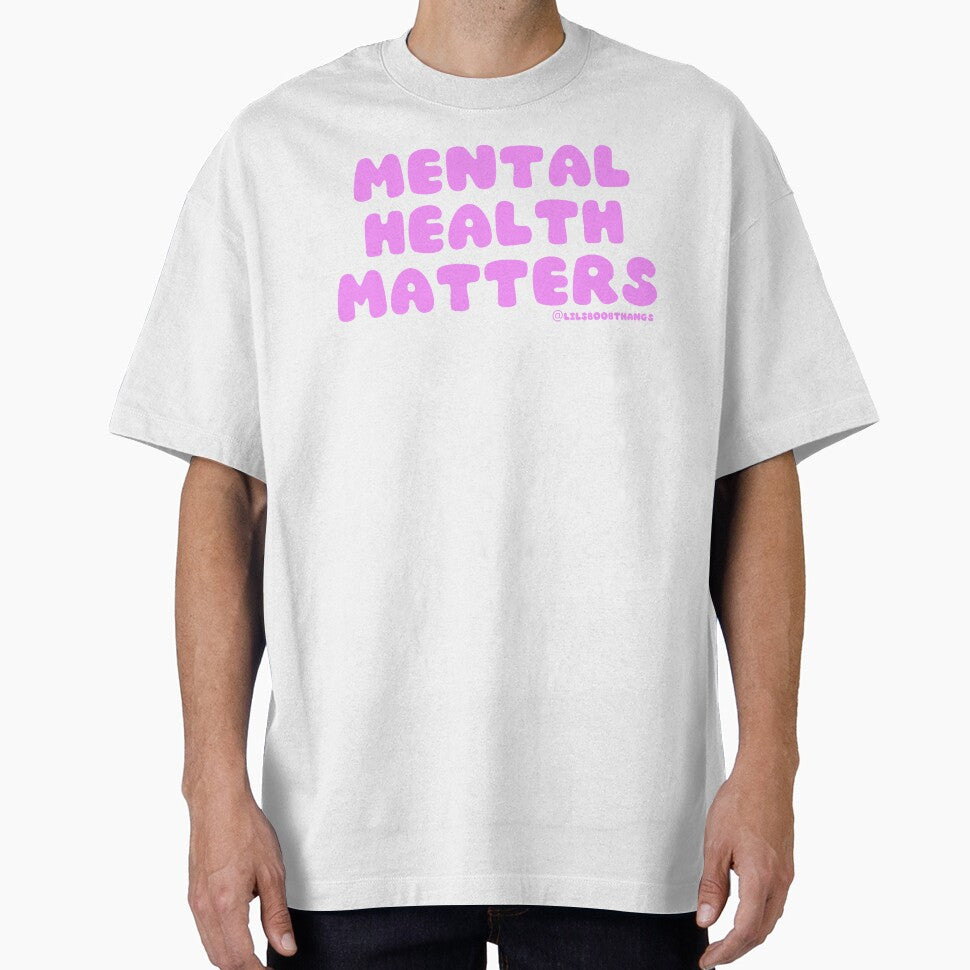 Mental Health Matters. v2 | lilsboobthangs by lilsboobthangs T-Shirts, Hoodie, Sweatshirt | BlankRebels.com (Image 1)
