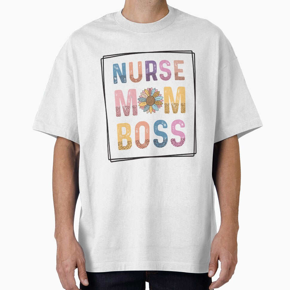Nurse Mom Boss – Strong & Proud Medical Mama by artcultreone T-Shirts, Hoodie, Sweatshirt | BlankRebels.com (Image 1)