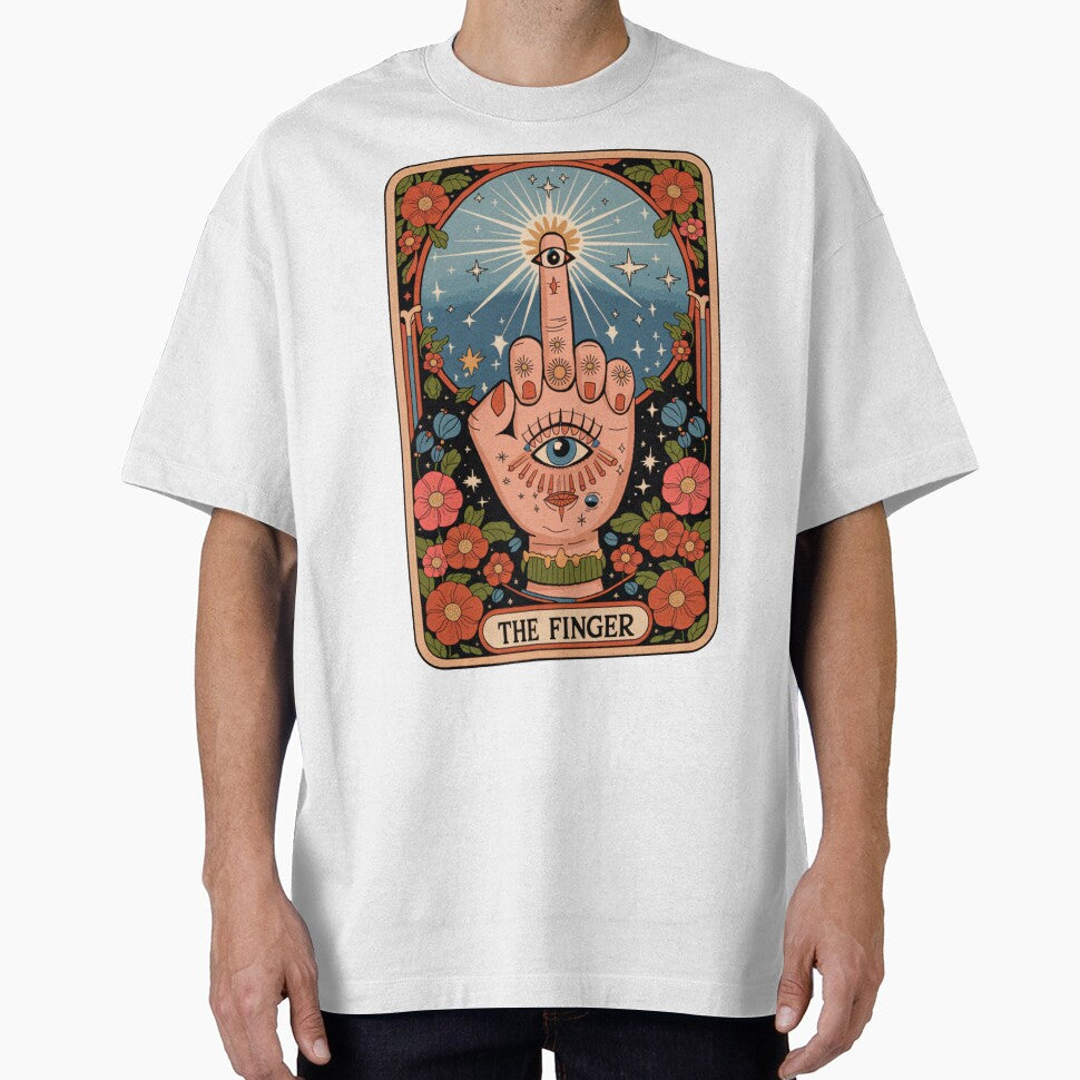 The Finger – Mystical Tarot-Inspired Design by Charlietule T-Shirts, Hoodie, Sweatshirt | BlankRebels.com (Image 1)