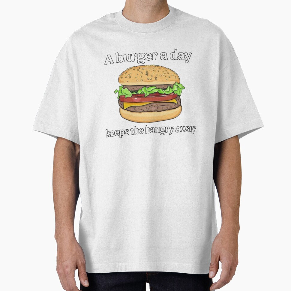 Burger Therapy by i-am-who-i-am85 T-Shirts, Hoodie, Sweatshirt | BlankRebels.com (Image 1)