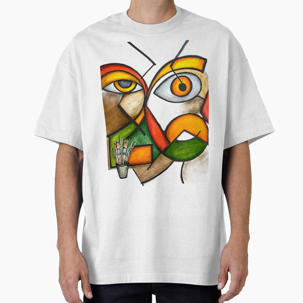 Abstract art using shapes and colour by alexgeiart T-Shirts, Hoodie, Sweatshirt | BlankRebels.com (Image 1)
