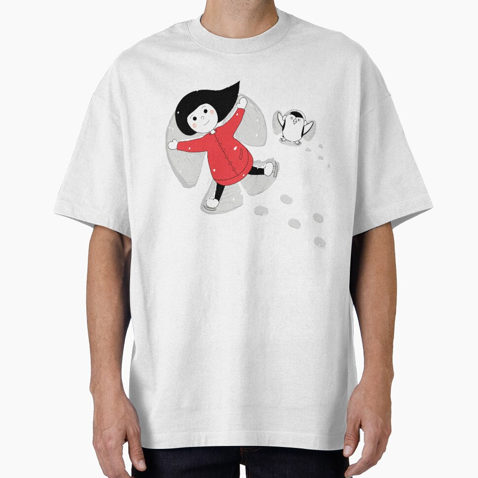 Christmas Girl Angels in the Snow by Christopher Murton T-Shirts, Hoodie, Sweatshirt | BlankRebels.com (Image 1)