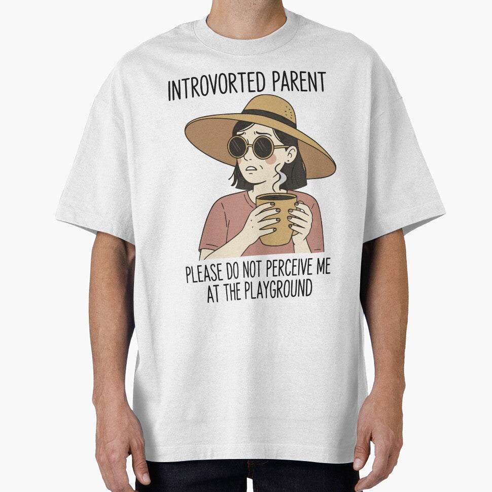 Introverted Parent Do Not Perceive Me Funny Mom by Snout & Shout. T-Shirts, Hoodie, Sweatshirt | BlankRebels.com (Image 1)