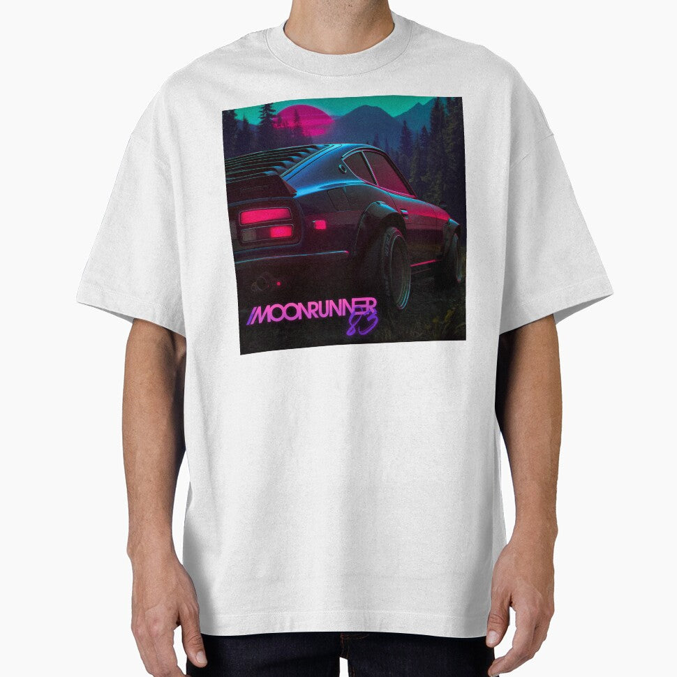 Moonrunner83 Synthwave Datsun Night Drive T-Shirts, Hoodie, Sweatshirt