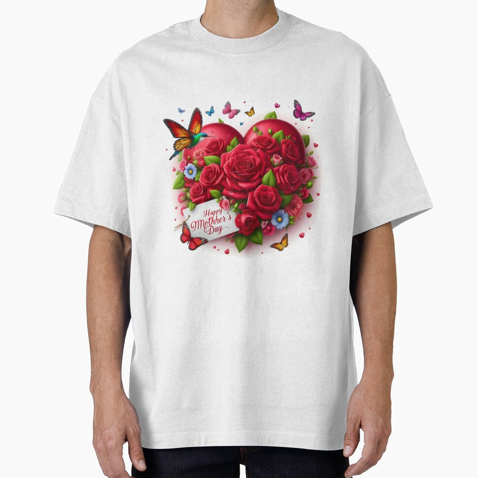 Heart for Mother's Day 2024 with 3D Roses by sofia1971 T-Shirts, Hoodie, Sweatshirt | BlankRebels.com (Image 1)