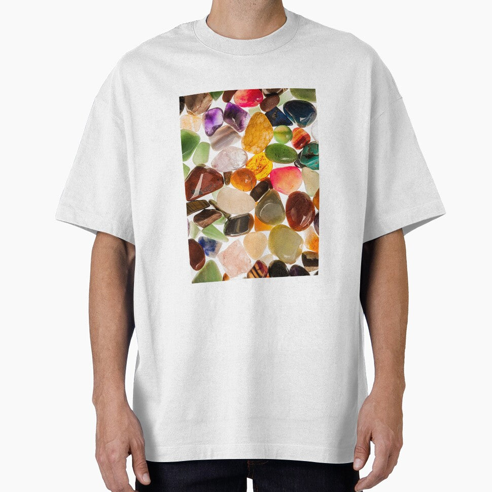 Crystal Quartz Stones Rock Tumbled by augustanaa T-Shirts, Hoodie, Sweatshirt | BlankRebels.com (Image 1)