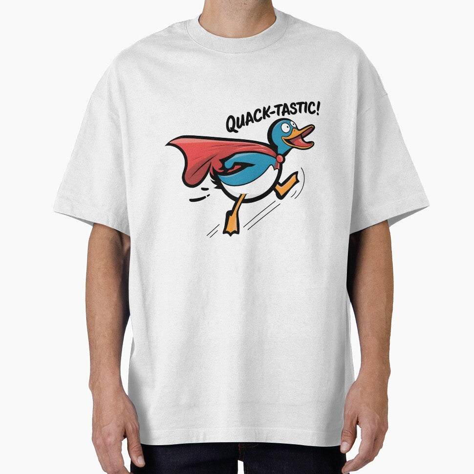 Humorous Duck Superhero Quack-tastic Art Print by iwcus T-Shirts, Hoodie, Sweatshirt | BlankRebels.com (Image 1)