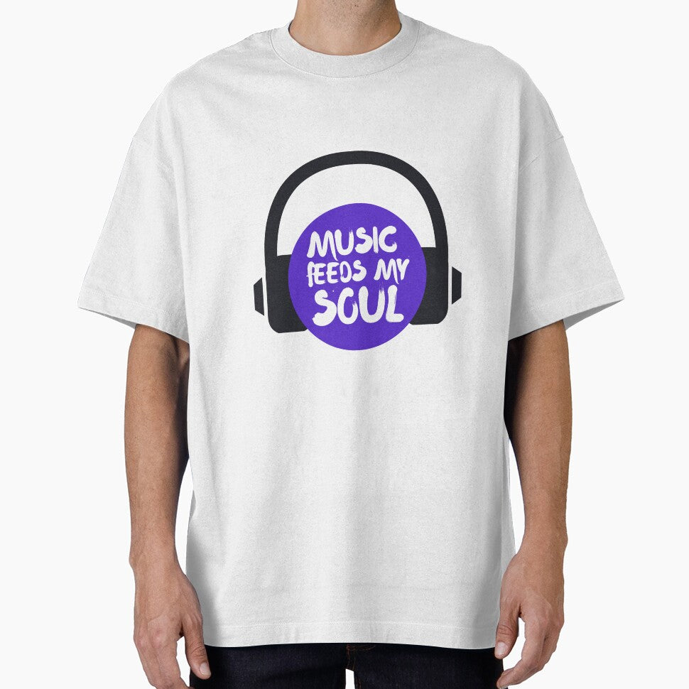 Music feeds my soul audiophile bass head by Amovar T-Shirts, Hoodie, Sweatshirt | BlankRebels.com (Image 1)