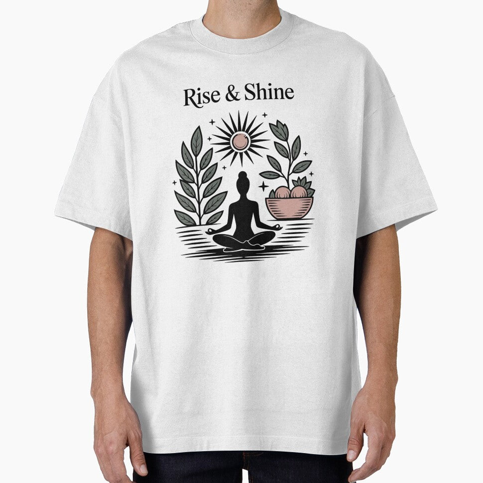 Yoga Rise and Shine by GoxyVision T-Shirts, Hoodie, Sweatshirt | BlankRebels.com (Image 1)