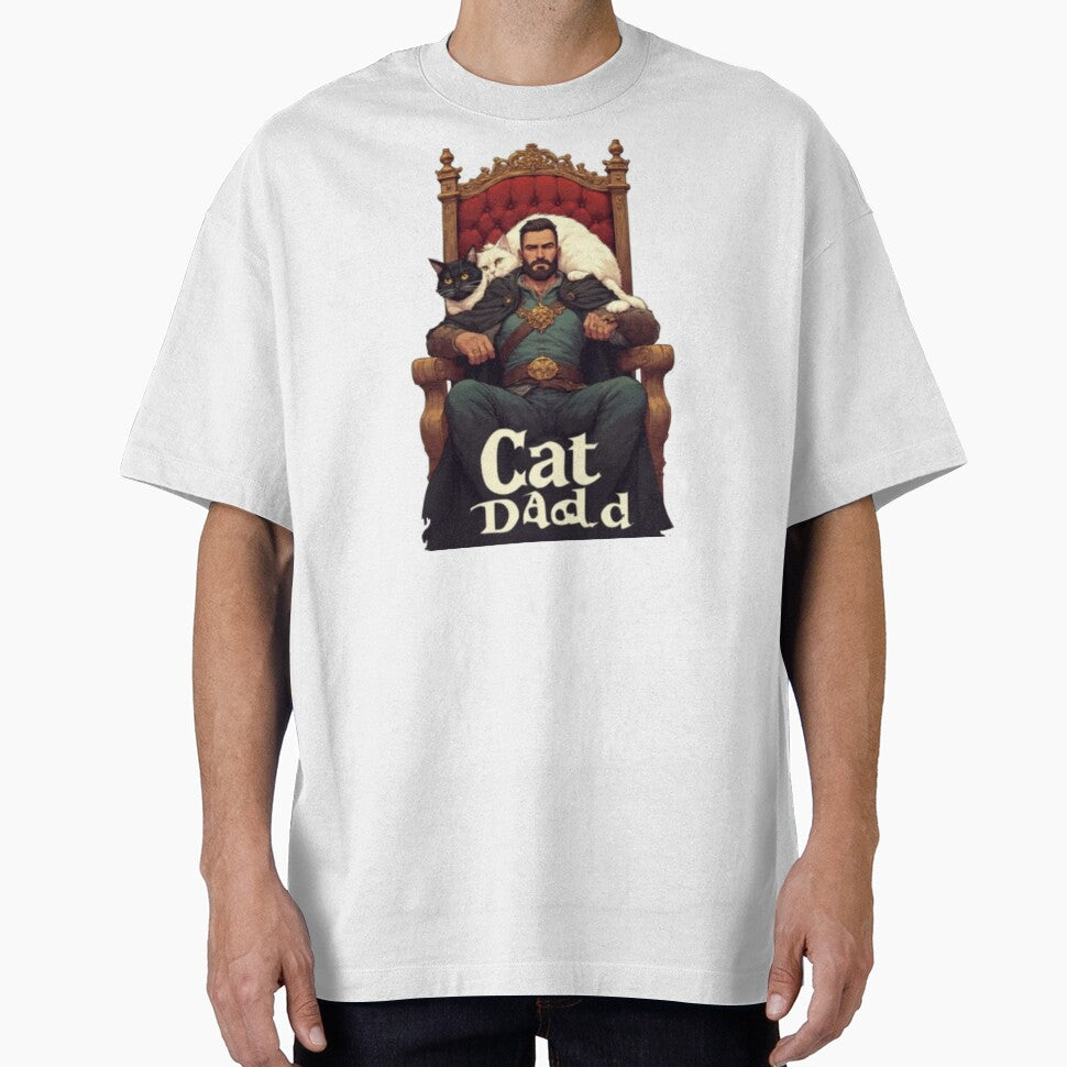 Cat Dad King of the House T-Shirt for Cat Lovers by greeended Hoodie, Sweatshirt | BlankRebels.com (Image 1)