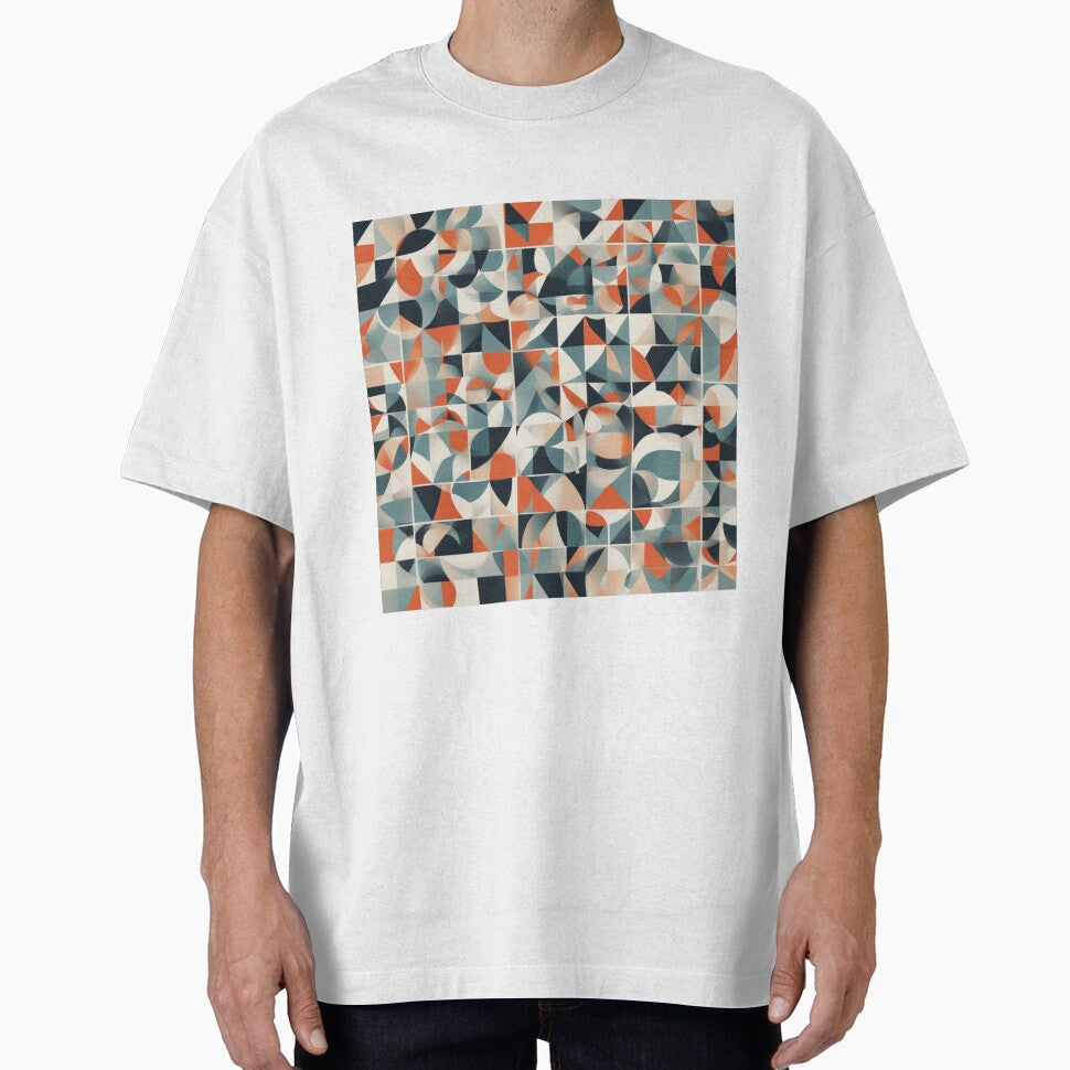 Playful Geometric Shapes Art by Giorgino-Gio