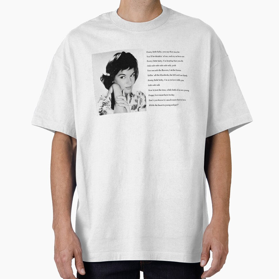 Pretty little baby by Connie Francis lyrics by Ksuss T-Shirts, Hoodie, Sweatshirt | BlankRebels.com (Image 1)