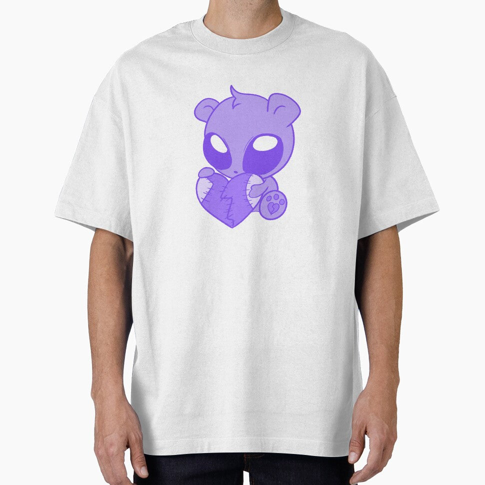 Broken Hearted Bear (purple) by gross-girl99 T-Shirts, Hoodie, Sweatshirt | BlankRebels.com (Image 1)