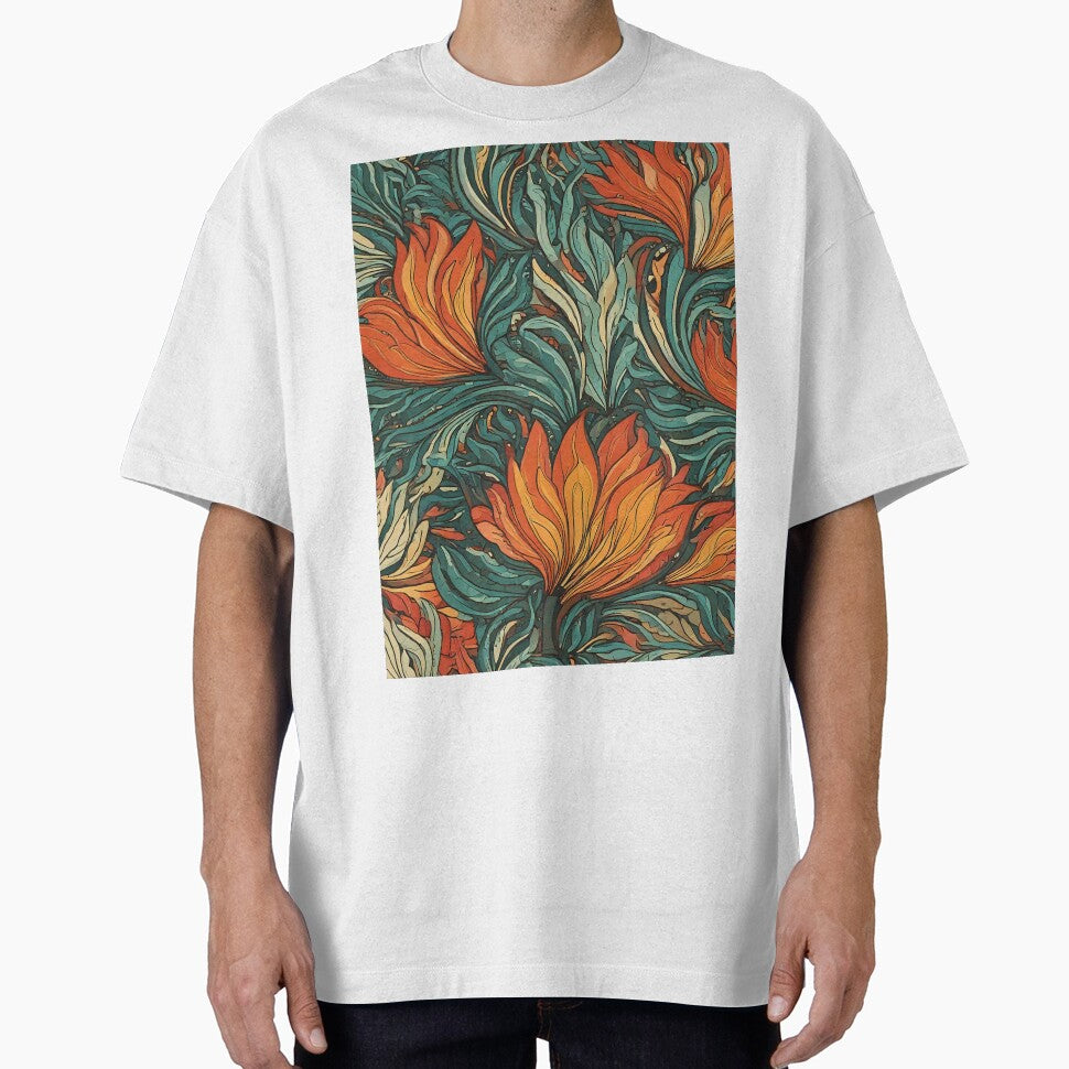 Floral petals burst abstract pattern by Designbes T-Shirts, Hoodie, Sweatshirt | BlankRebels.com (Image 1)