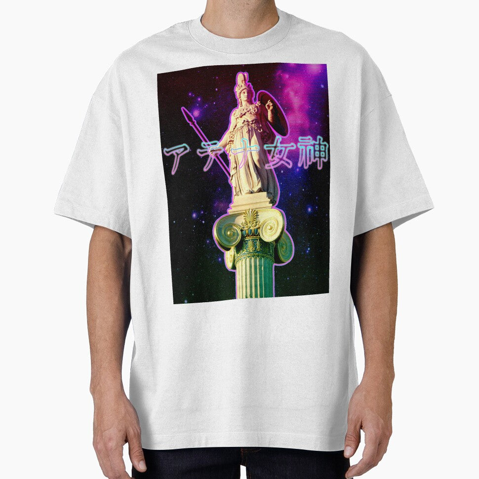 Athena Nebula space vaporwave by Yoshiyuki1998 T-Shirts, Hoodie, Sweatshirt | BlankRebels.com (Image 1)