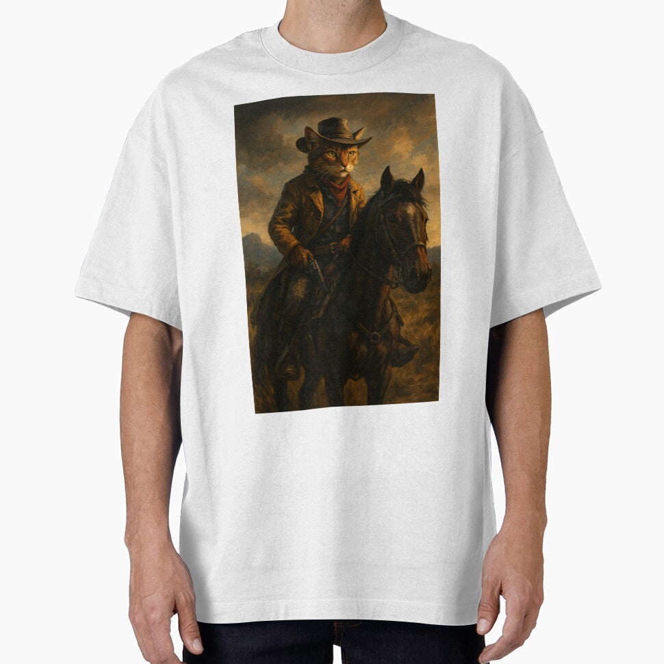 Western Cat Adventurer Horseback T-Shirts, Hoodie, Sweatshirt