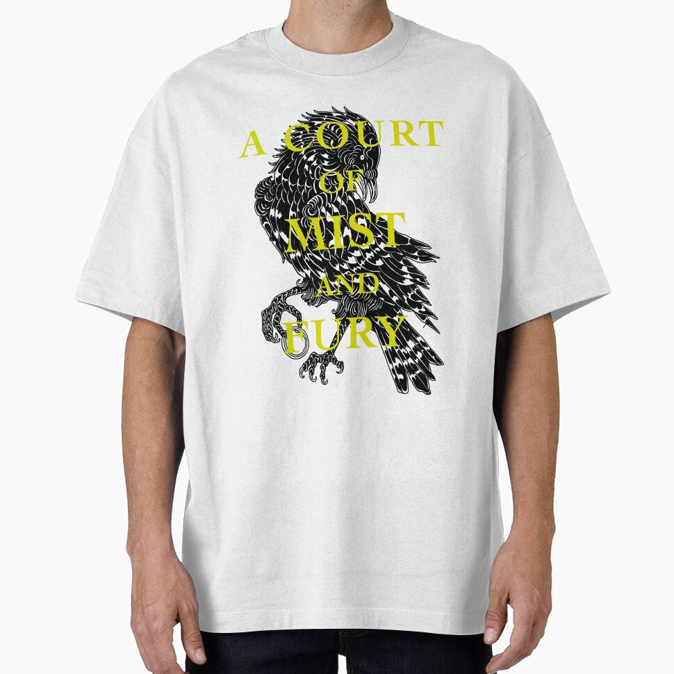 ACOTAR Book 2 Cover with title - A Court Of Mist And Fury by maiawright-art