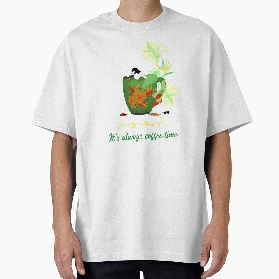 Coffee Lover- It's Always Coffee Time by joabaj T-Shirts, Hoodie, Sweatshirt | BlankRebels.com (Image 1)