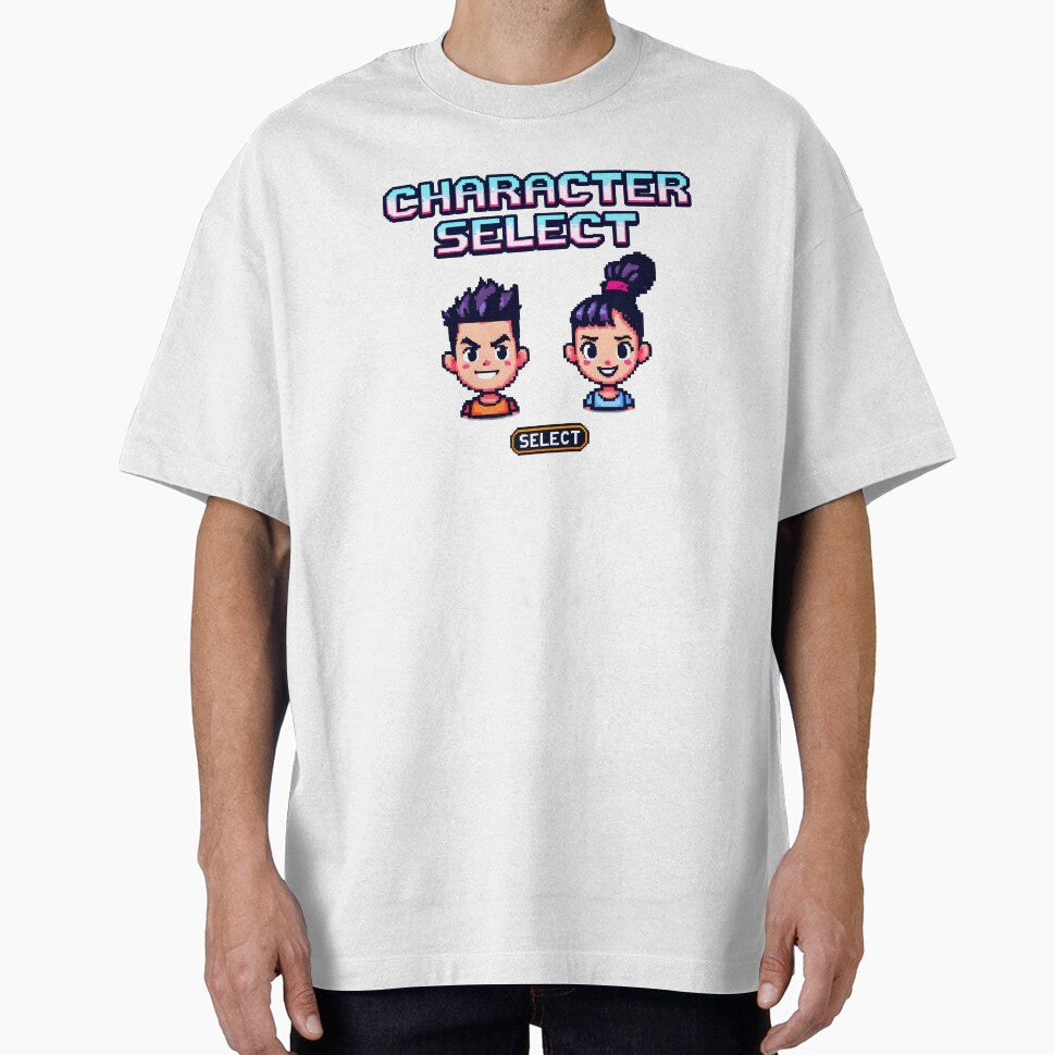 Select Your Character: Character Select Screen T-Shirts, Hoodie, Sweatshirt