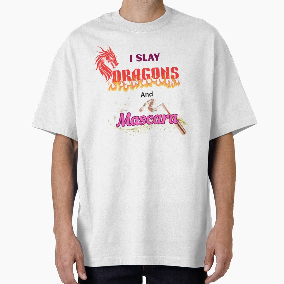 I Slay Dragons and Mascara by GlimmerGlamour T-Shirts, Hoodie, Sweatshirt | BlankRebels.com (Image 1)