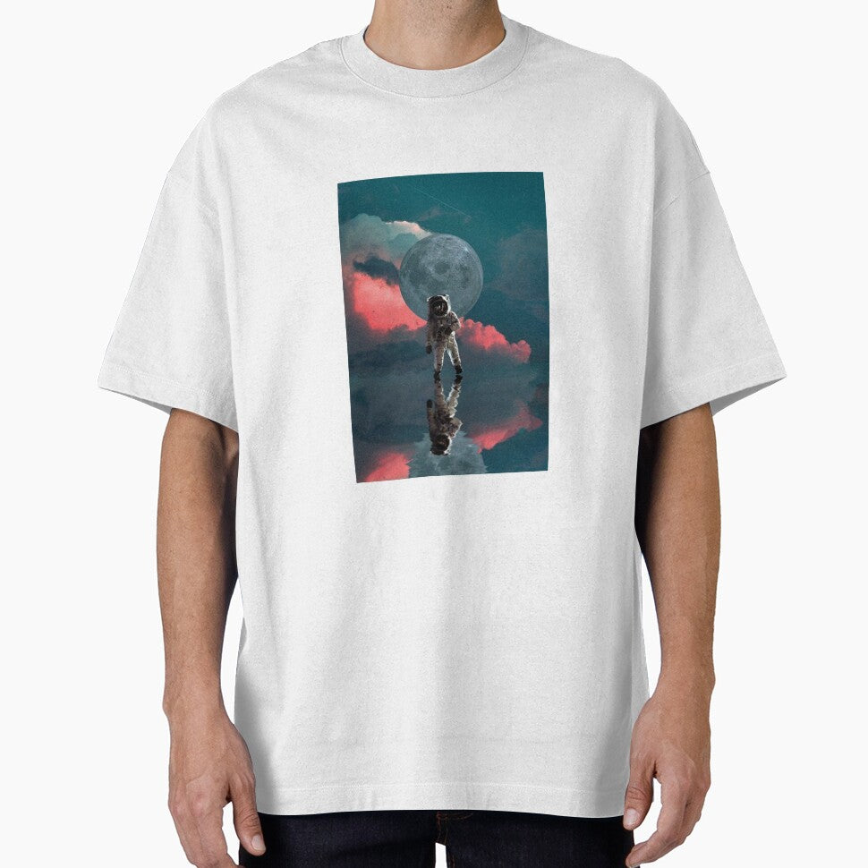astronaut reflection by twinsparkle T-Shirts, Hoodie, Sweatshirt | BlankRebels.com (Image 1)