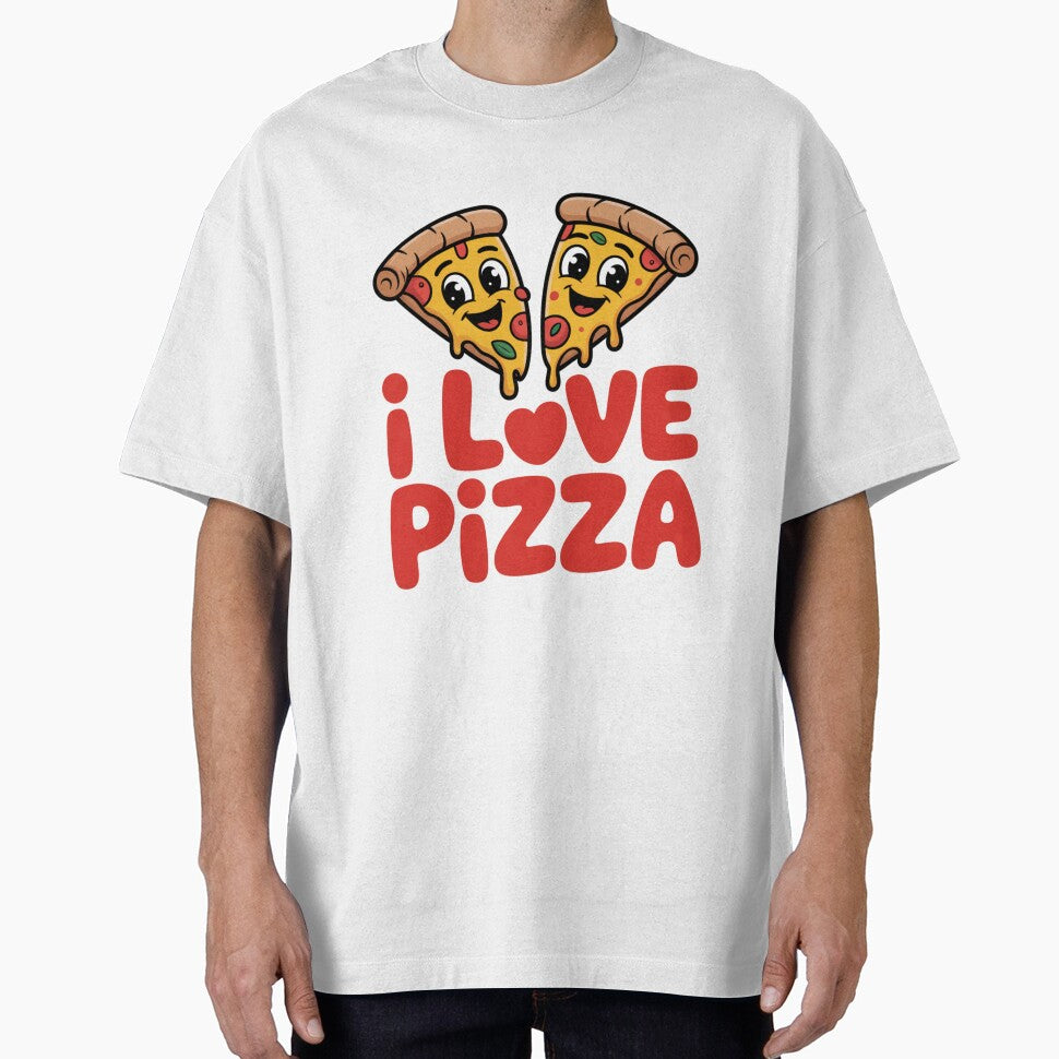 I Love Pizza – Modern Streetwear Pizza Design for Adults and Kids by FashionableDesign T-Shirts, Hoodie, Sweatshirt (Image 1)